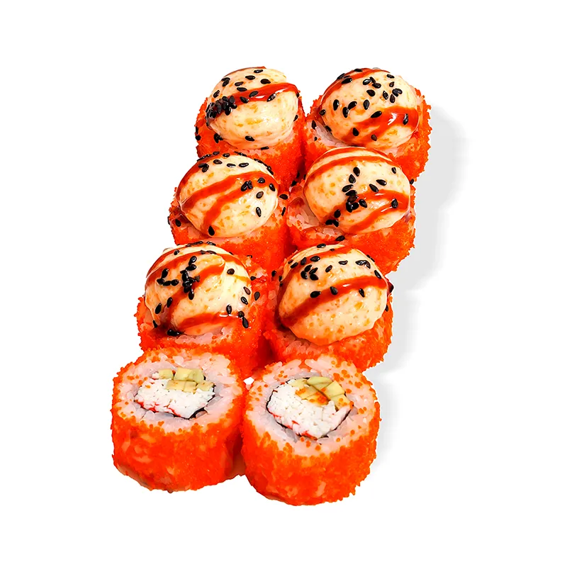 Запеченный ролл Калифорния