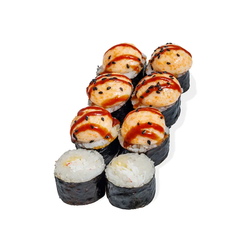 Запеченный ролл сырный краб