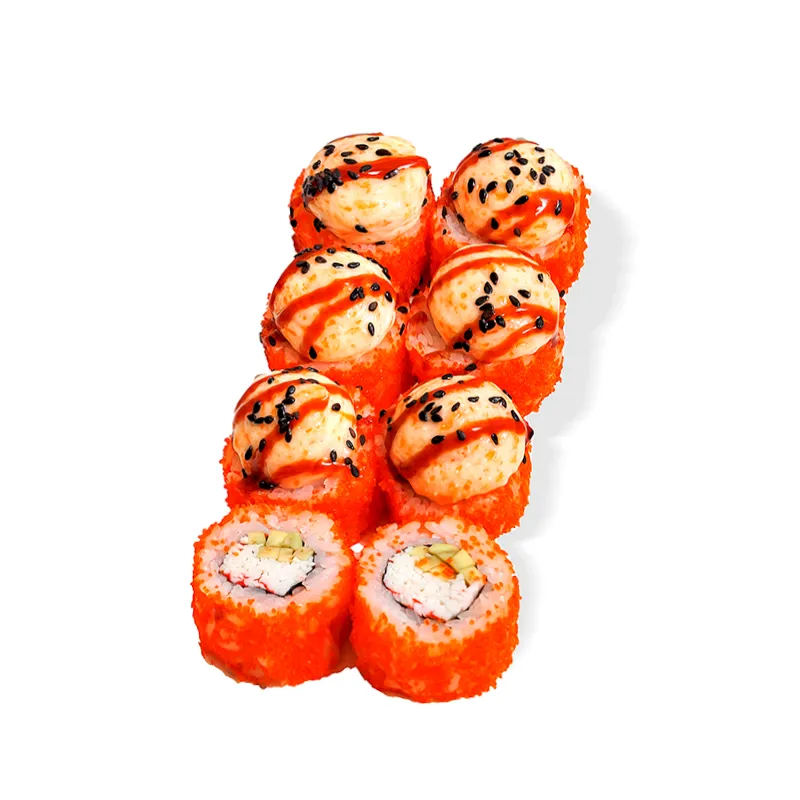 Запеченный ролл Калифорния
