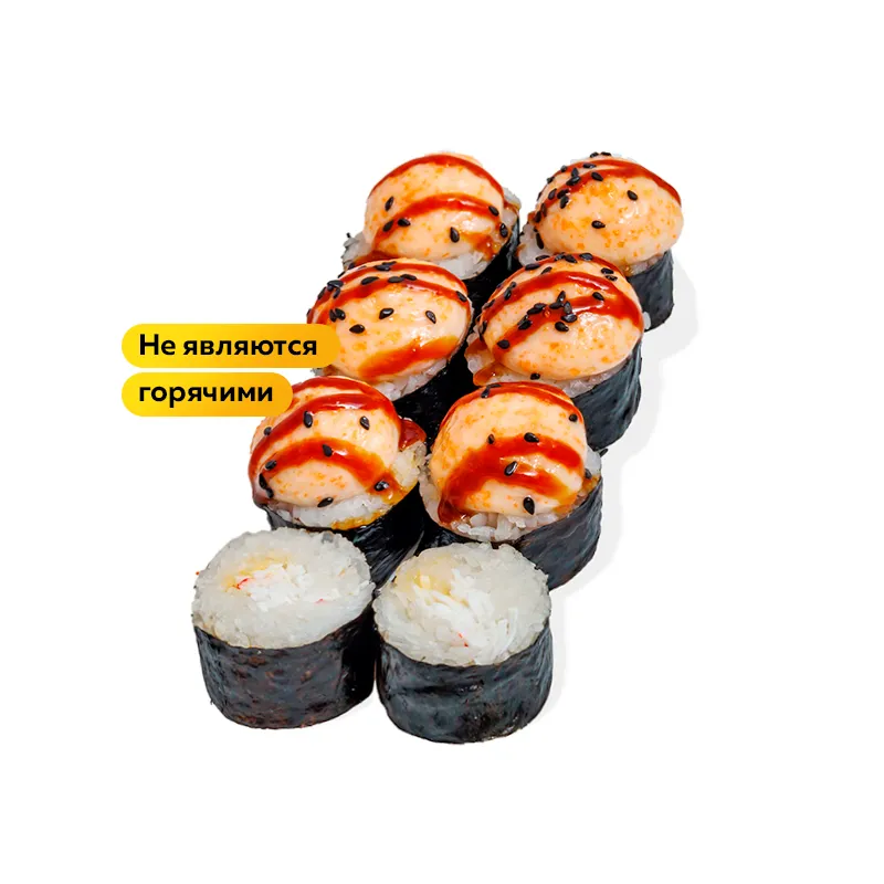 Запеченный ролл сырный краб