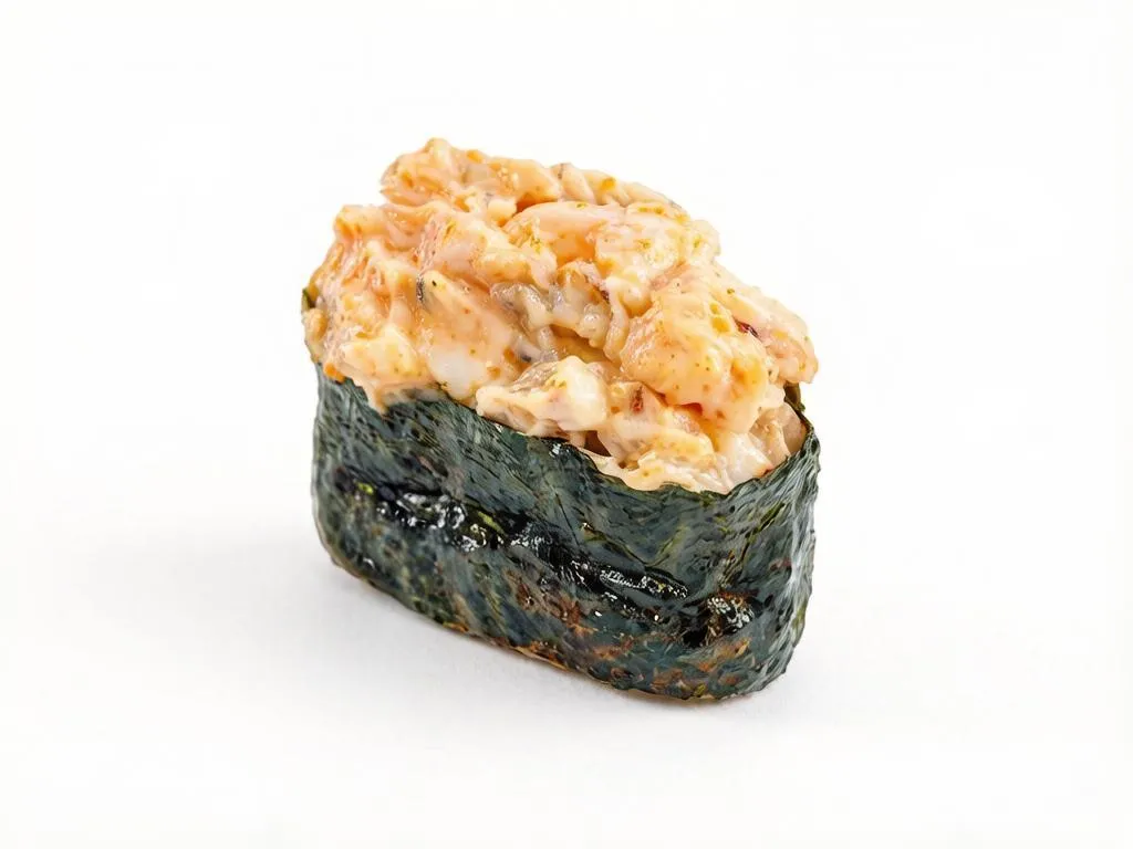 Гункан с курицей и угрем